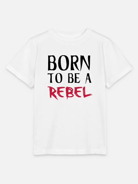 Rebel - Stanley/Stella Kinder T-Shirt MINI CREATOR  - Weiß