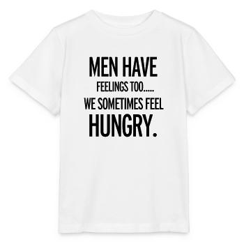 Hungry - Stanley/Stella MINI CREATOR Kids’ T-Shirt - white - Front - Maike (125cm)