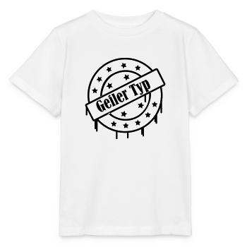 geiler_typ - Stanley/Stella Kinder T-Shirt MINI CREATOR  - Weiß - Vorne - Maike (125cm)