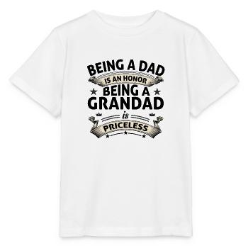 BEING A GRANDAD - Stanley/Stella MINI CREATOR Kids’ T-Shirt - white - Front - Maike (125cm)
