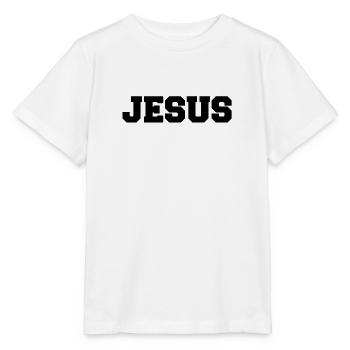 Jesus - Stanley/Stella Kinder T-Shirt MINI CREATOR  - Weiß - Vorne - Maike (125cm)