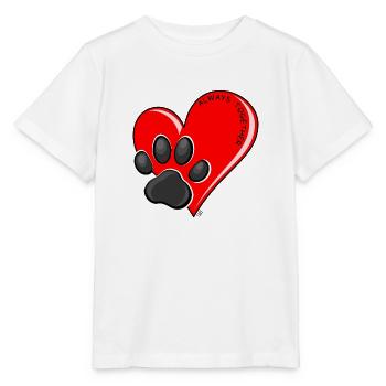 Immer mit dir - Stanley/Stella Kinder T-Shirt MINI CREATOR  - Weiß - Vorne - Maike (125cm)