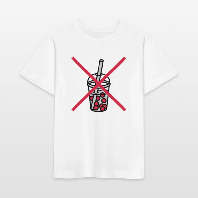 Shield Bubble Tea interdit T-shirt bio MINI CREATOR Stanley/Stella Enfant
