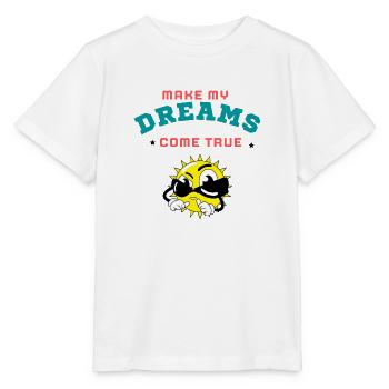 LASS MEINE TRÄUME WAHR WERDEN - Stanley/Stella Kinder T-Shirt MINI CREATOR  - Weiß - Vorne - Maike (125cm)