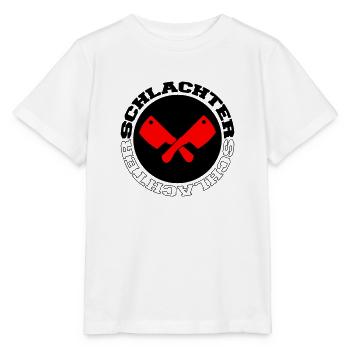 schlachter 002 - Stanley/Stella Kinder T-Shirt MINI CREATOR  - Weiß - Vorne - Maike (125cm)