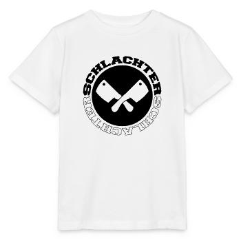 schlachter 001 - Stanley/Stella Kinder T-Shirt MINI CREATOR  - Weiß - Vorne - Maike (125cm)