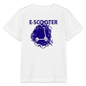 E-Scooter Roller Scooter - T-shirt bio MINI CREATOR Stanley/Stella Enfant - blanc - Devant - Maike (125cm)