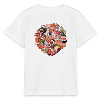 Ein Genuss, dieses Sushi - Stanley/Stella Kinder T-Shirt MINI CREATOR  - Weiß - Vorne - Maike (125cm)
