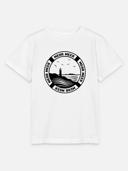 Mehr Meer - Stanley/Stella Kinder T-Shirt MINI CREATOR - Weiß