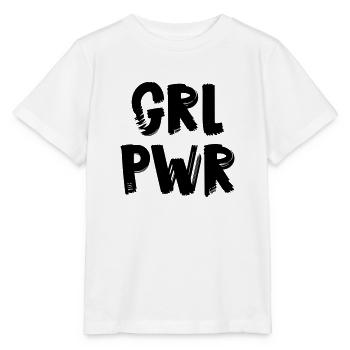 Girl Power Girl power - Stanley/Stella MINI CREATOR Kids’ T-Shirt - white - Front - Maike (125cm)