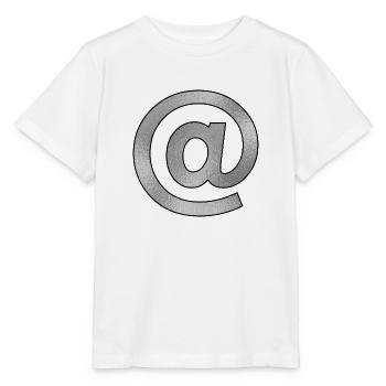 Signe @ Argent - T-shirt bio MINI CREATOR Stanley/Stella Enfant - blanc - Devant - Maike (125cm)