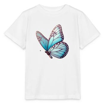 Papillon - Légèreté Envolée - T-shirt bio MINI CREATOR Stanley/Stella Enfant - blanc - Devant - Maike (125cm)