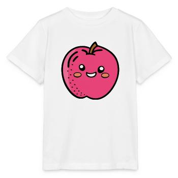 Pomme à grignoter - T-shirt bio MINI CREATOR Stanley/Stella Enfant - blanc - Devant - Maike (125cm)