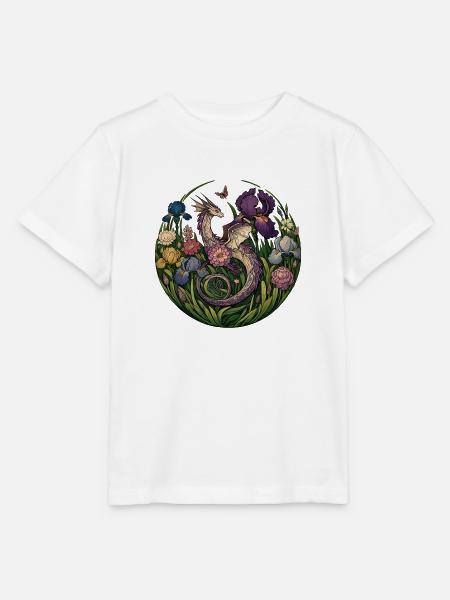 Drache - Stanley/Stella Kinder T-Shirt MINI CREATOR  - Weiß
