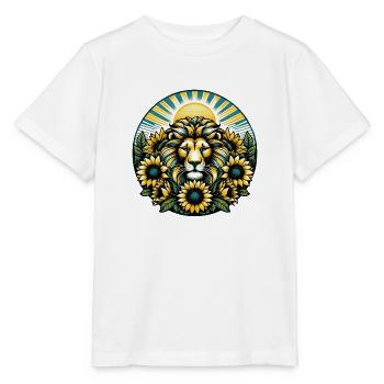 Leo Lion - T-shirt bio MINI CREATOR Stanley/Stella Enfant - blanc - Devant - Maike (125cm)