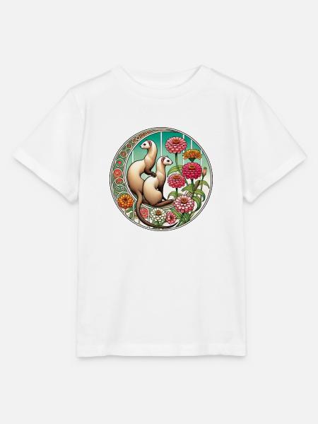 Frettchen - Stanley/Stella Kinder T-Shirt MINI CREATOR - Weiß