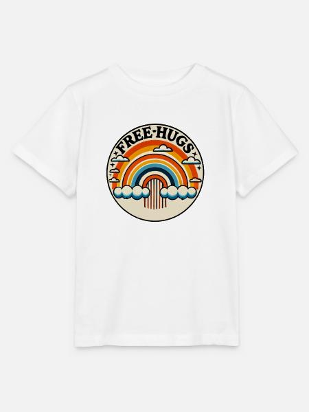 Kostenlose Umarmungen - Stanley/Stella Kinder T-Shirt MINI CREATOR  - Weiß