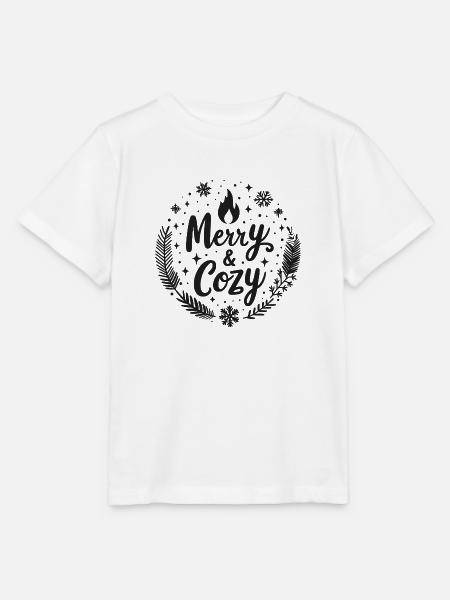 Fröhlich und gemütlich - Stanley/Stella Kinder T-Shirt MINI CREATOR - Weiß
