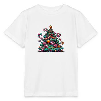 Tannenbaum - Stanley/Stella Kinder T-Shirt MINI CREATOR  - Weiß - Vorne - Maike (125cm)