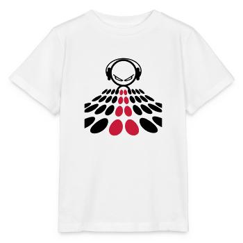 kopfhörer - Stanley/Stella Kinder T-Shirt MINI CREATOR  - Weiß - Vorne - Maike (125cm)