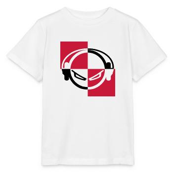 dj - Stanley/Stella Kinder T-Shirt MINI CREATOR  - Weiß - Vorne - Maike (125cm)
