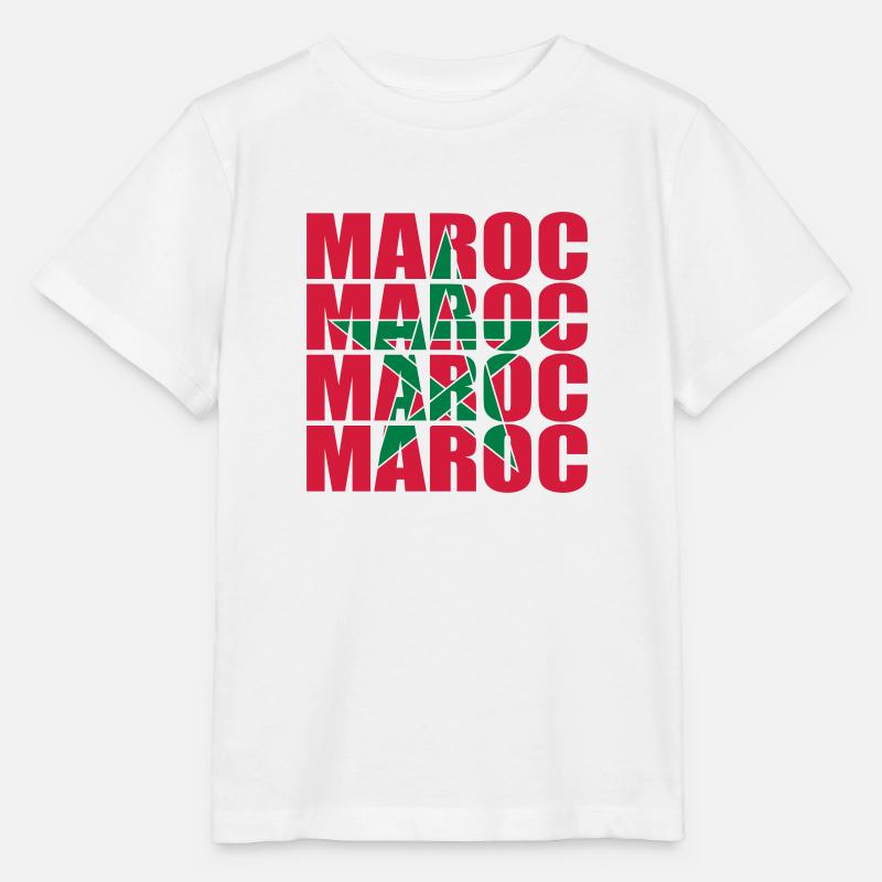 MOROCCO - Stanley/Stella MINI CREATOR Kids’ T-Shirt - white