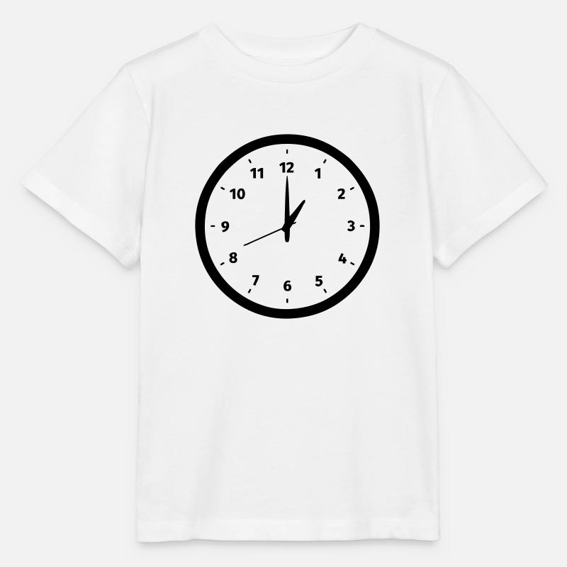 Uhr - Stanley/Stella Kinder T-Shirt MINI CREATOR  - Weiß