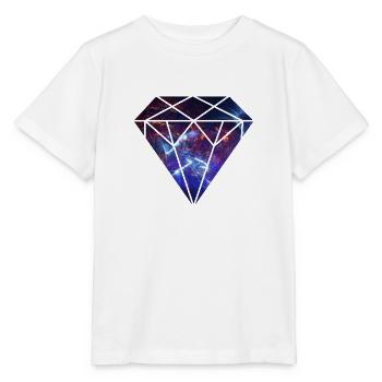 Space Diamond Nebula - Stanley/Stella MINI CREATOR Kids’ T-Shirt - white - Front - Maike (125cm)