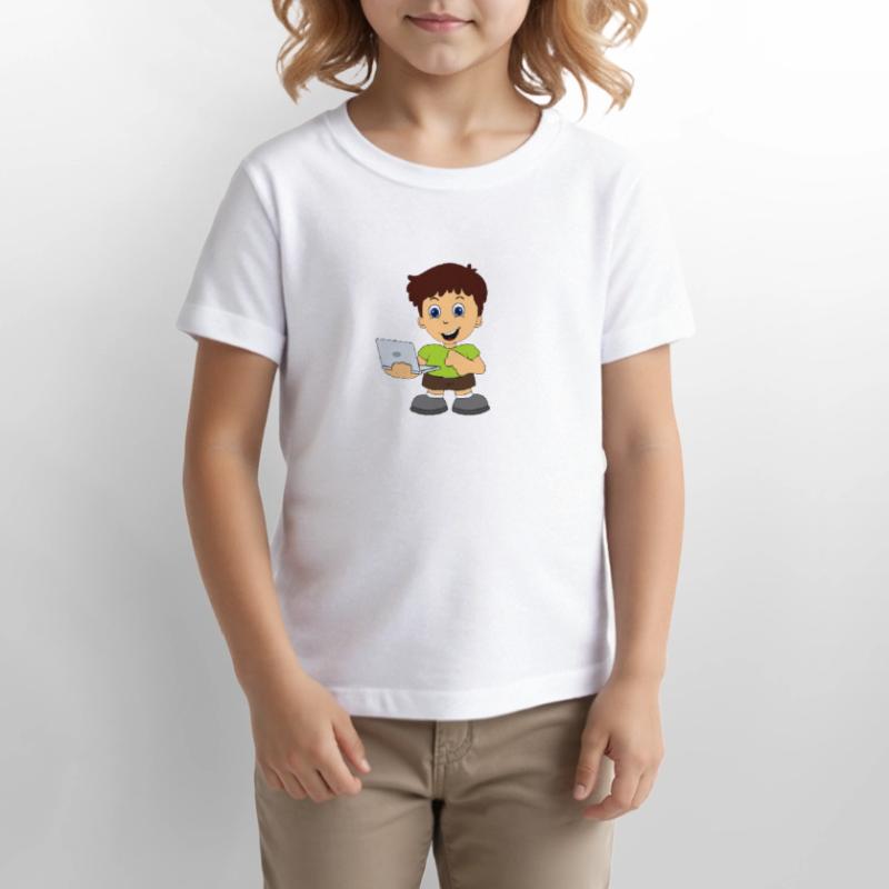 Computer Nerd Internet Stanley/Stella Kinder T-Shirt MINI CREATOR 