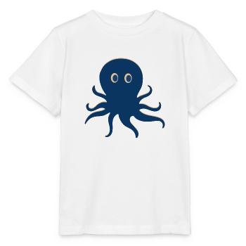 Pirate Octopus - Stanley/Stella Kinder T-Shirt MINI CREATOR  - Weiß - Vorne - Maike (125cm)
