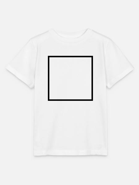 Quadrat nicht gefüllt - Stanley/Stella Kinder T-Shirt MINI CREATOR - Weiß
