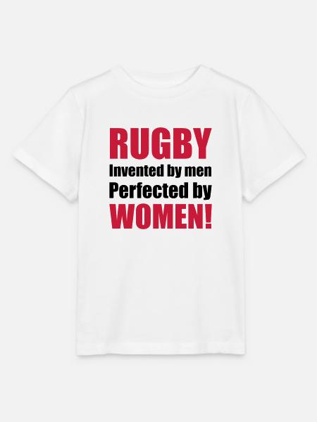 rugby - Stanley/Stella Kinder T-Shirt MINI CREATOR - Weiß