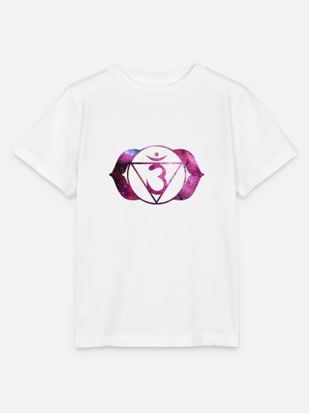 CHAKRA | NEON - Stanley/Stella Kinder T-Shirt MINI CREATOR - Weiß