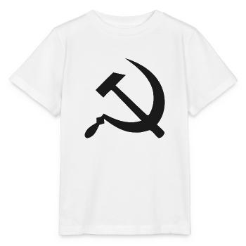 Communisme - T-shirt bio MINI CREATOR Stanley/Stella Enfant - blanc - Devant - Maike (125cm)