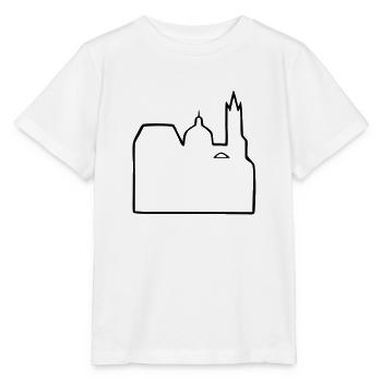 Aachener Dom Aachen - Stanley/Stella Kinder T-Shirt MINI CREATOR  - Weiß - Vorne - Maike (125cm)