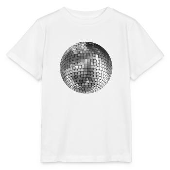 Disco ball mirror ball - Stanley/Stella MINI CREATOR Kids’ T-Shirt - white - Front - Maike (125cm)