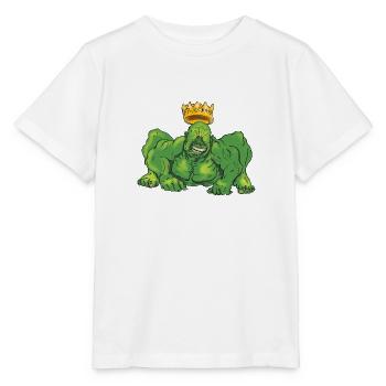 Froschkönig - Stanley/Stella Kinder T-Shirt MINI CREATOR  - Weiß - Vorne - Maike (125cm)