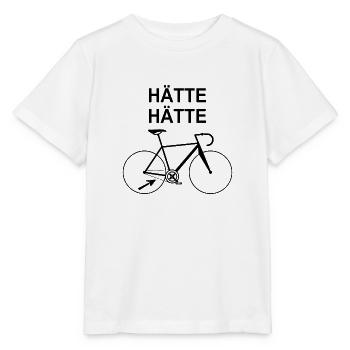 bicycle chain - Stanley/Stella MINI CREATOR Kids’ T-Shirt - white - Front - Maike (125cm)