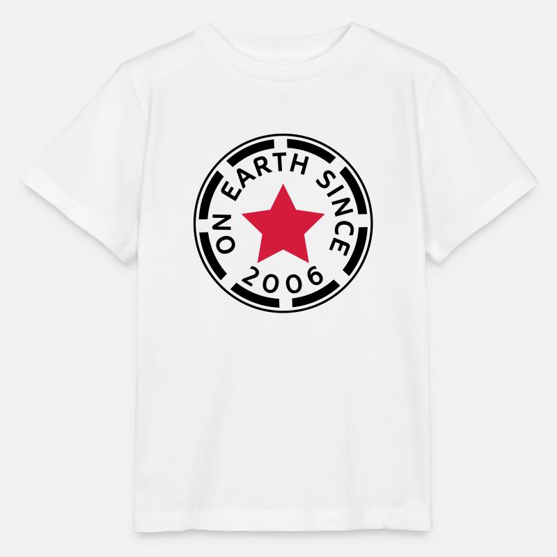 on earth since 2006 (de) - Stanley/Stella Kinder T-Shirt MINI CREATOR  - Weiß