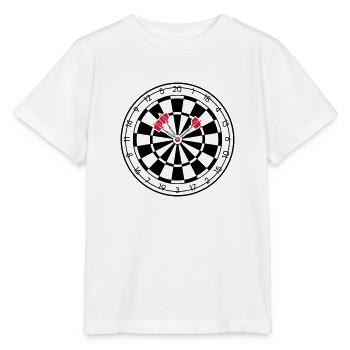 Triple Bullseye Dartboard Darts - Stanley/Stella MINI CREATOR Kids’ T-Shirt - white - Front - Maike (125cm)