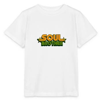 soul brother - T-shirt bio MINI CREATOR Stanley/Stella Enfant - blanc - Devant - Maike (125cm)