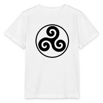 Triskele Britain - Stanley/Stella MINI CREATOR Kids’ T-Shirt - white - Front - Maike (125cm)