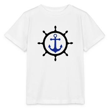 ancre marine 3 - Stanley/Stella Kinder T-Shirt MINI CREATOR  - Weiß - Vorne - Maike (125cm)