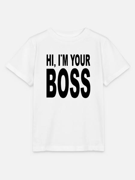 Ihr Chef - Stanley/Stella Kinder T-Shirt MINI CREATOR - Weiß