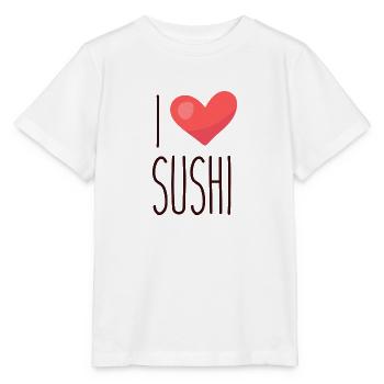Sushi Sushi - T-shirt bio MINI CREATOR Stanley/Stella Enfant - blanc - Devant - Maike (125cm)