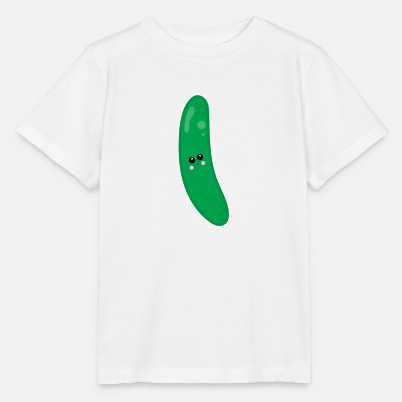 Gurke - Stanley/Stella Kinder T-Shirt MINI CREATOR - Weiß