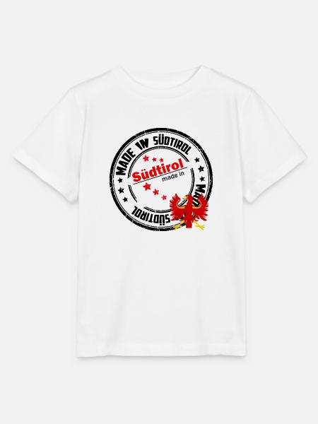 Made in Südtirol - Stanley/Stella Kinder T-Shirt MINI CREATOR  - Weiß