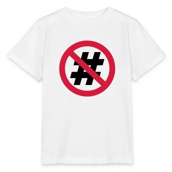 hashtag - T-shirt bio MINI CREATOR Stanley/Stella Enfant - blanc - Devant - Maike (125cm)