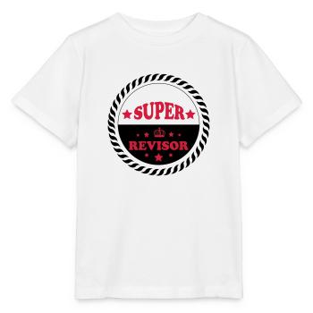 Super revisor - Stanley/Stella Kinder T-Shirt MINI CREATOR  - Weiß - Vorne - Maike (125cm)