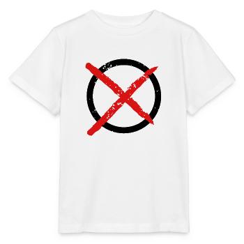 ankreuzen symbol - Stanley/Stella Kinder T-Shirt MINI CREATOR  - Weiß - Vorne - Maike (125cm)